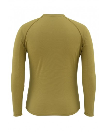 Simms Waderwick Core Crewneck Army Green Back Simms Waderwick Core Crewneck Army Green Back